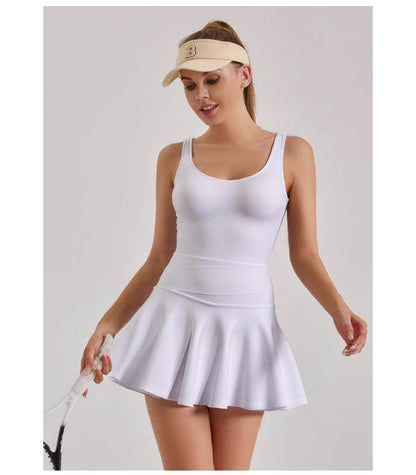Tennis Dress 3pcs High-stretch Sports Athletics