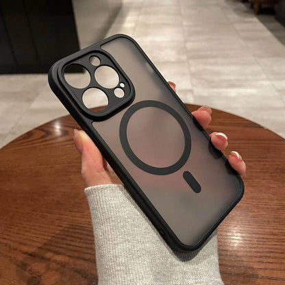 Coque de téléphone magnétique à chargement sans fil