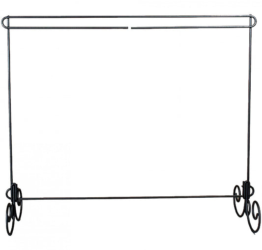 18in X 14in Hanger Single Table Stand - Silver