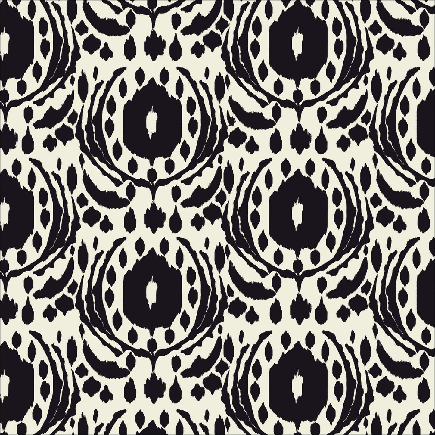 Canyon Blooms by Cloud 9 - Ikat Blossom Organic Double Gauze