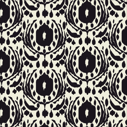 Canyon Blooms by Cloud 9 - Ikat Blossom Organic Double Gauze