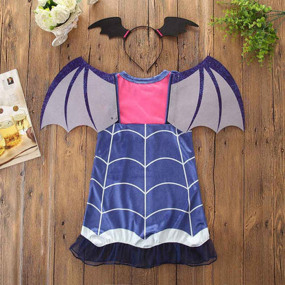 Girls Halloween Princess Dress | Cute Cotton Party Dress