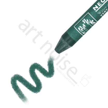 Caran d'Ache - Classic Neocolor II Water Soluble Wax Crayon - Blues and Greens
