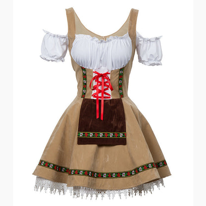 Women’s Beer Festival Costume – Oktoberfest-Inspired Performance Outfit & Party Dress