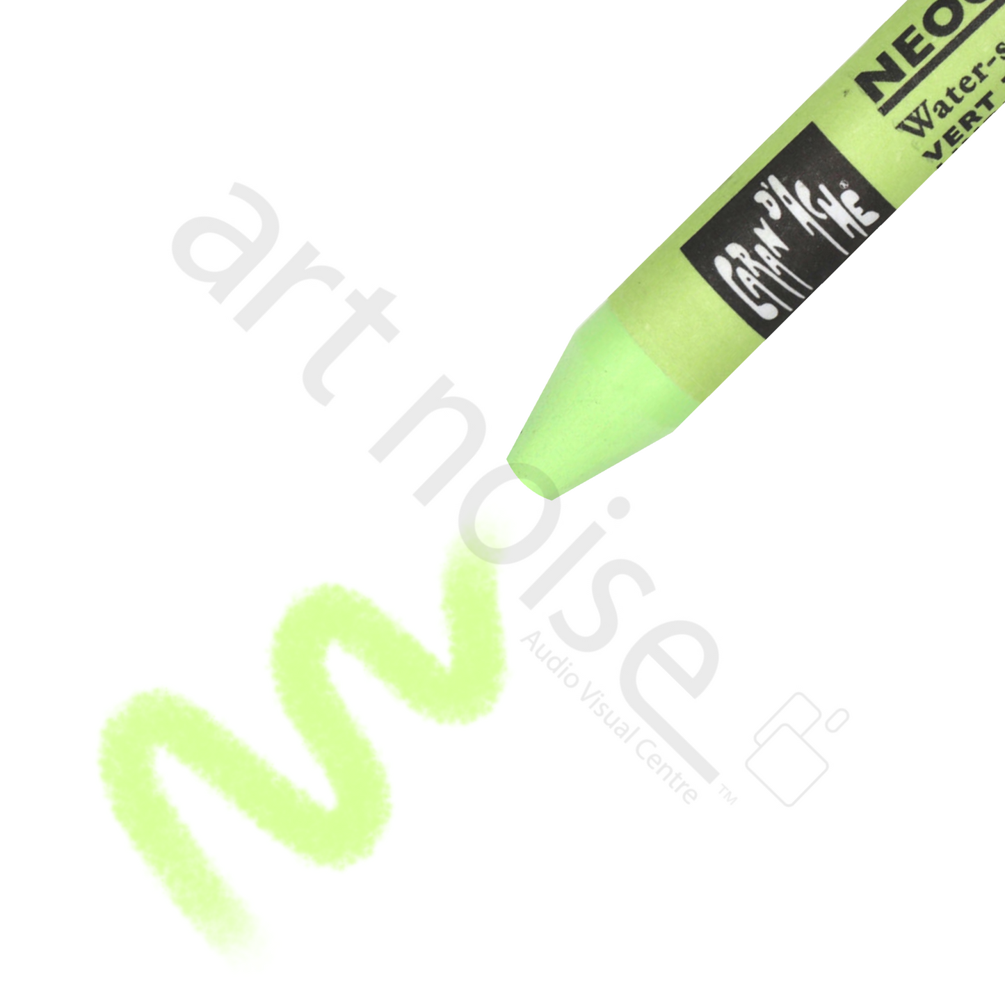 Caran d'Ache - Classic Neocolor II Water Soluble Wax Crayon - Blues and Greens