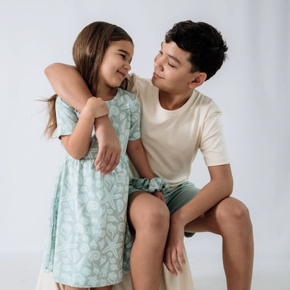 Baby/Kids' Bamboo Daphne Dress | Saltwater Floral