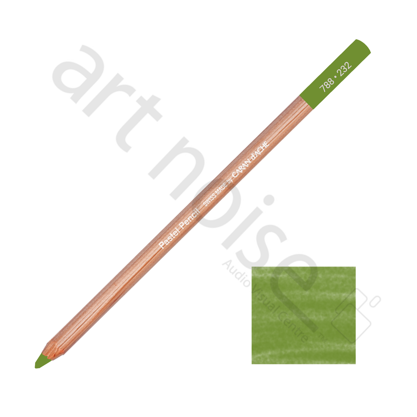 Caran d'Ache - Pastel Pencil - Greens and Blues