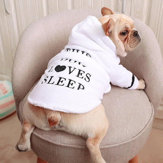 Robe "Ce chien adore dormir"