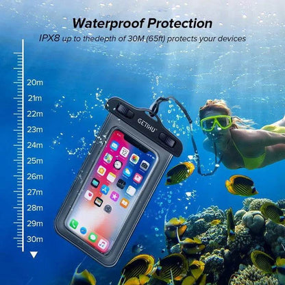 Étui universel étanche pour téléphone portable