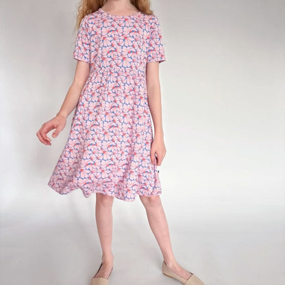 Youth Bamboo Daphne Dress | Saltwater Floral