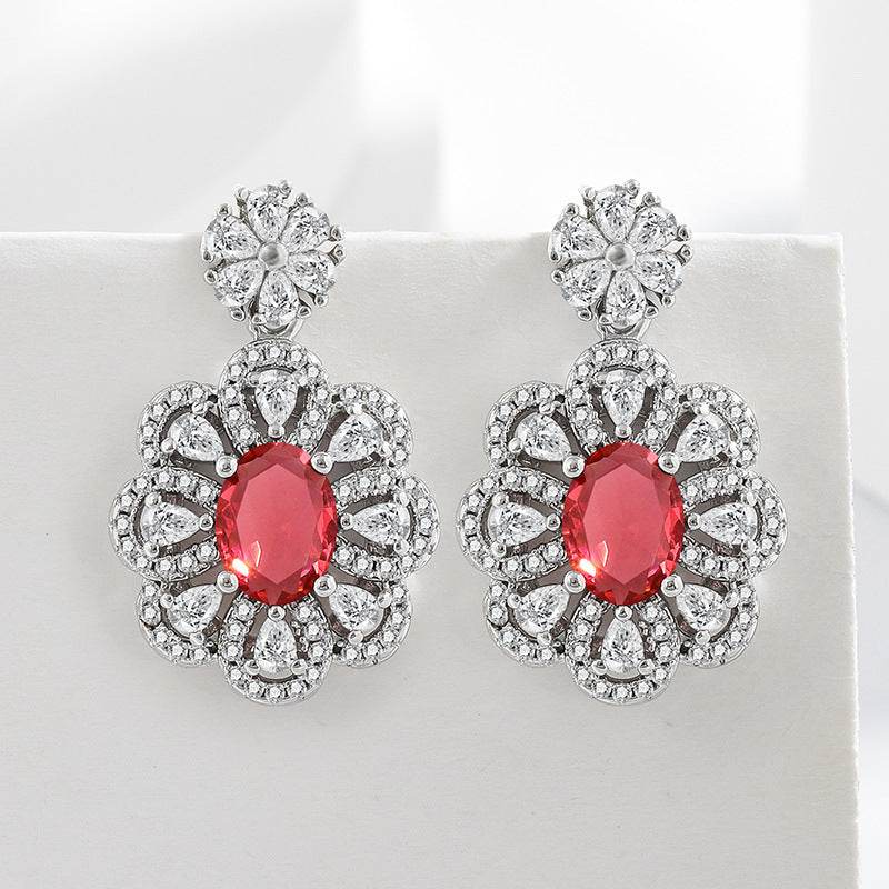 Bride Jewelry Earrings Necklace Jewelry Suit