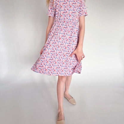 Youth Bamboo Daphne Dress | Saltwater Floral
