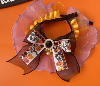 Collier pour chien d'Halloween – Accessoire festif de saison pour chien
