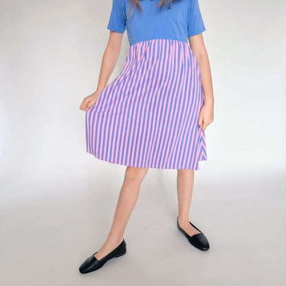 Youth Bamboo Daphne Dress | Parlour Stripe