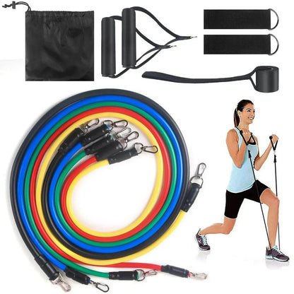 Fitness Rally Elastic Rope Resistance Band set