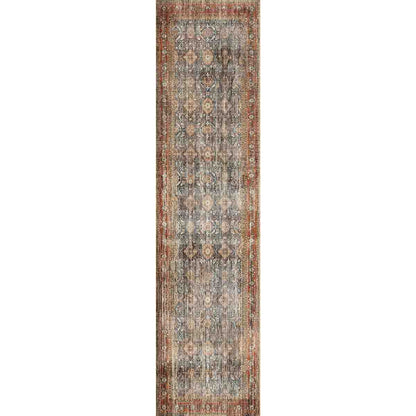 Clara Orange Blue Rug