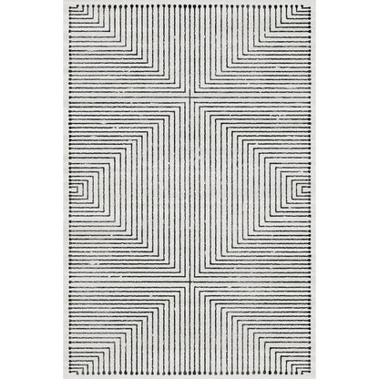 Bond Black & Ivory Rug