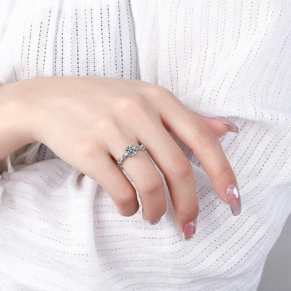 Zirconium Diamond Ring Mouth Special Design