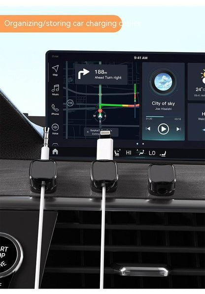 Under  Desk Cable Management System Wire Magnetic Cable Organizer