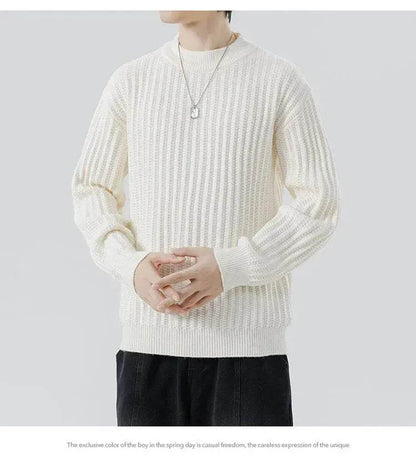 Knitwear Sweater with Crewneck Pullover top