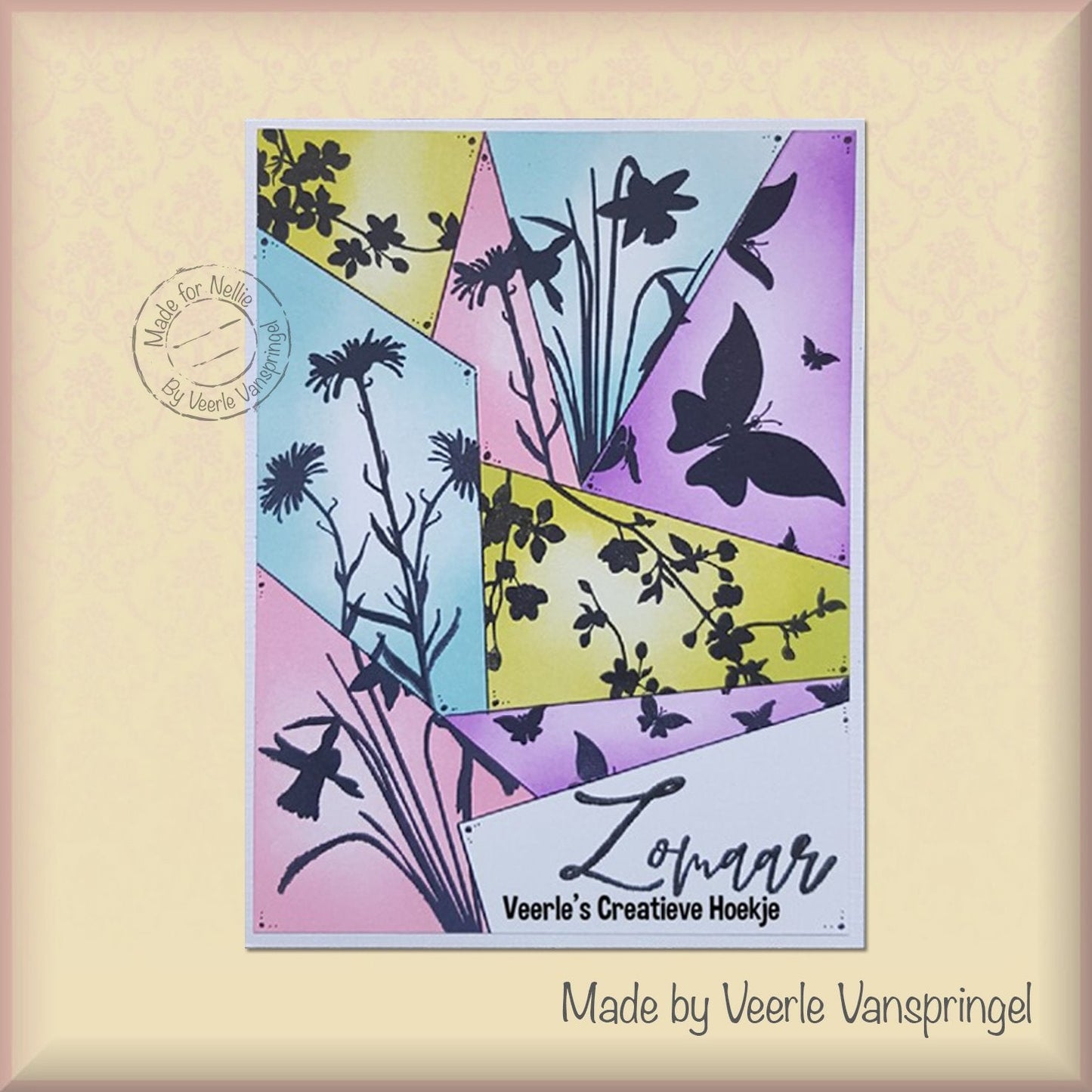 Nellie's Choice Clear Stamp Fairy Tales Flower-1