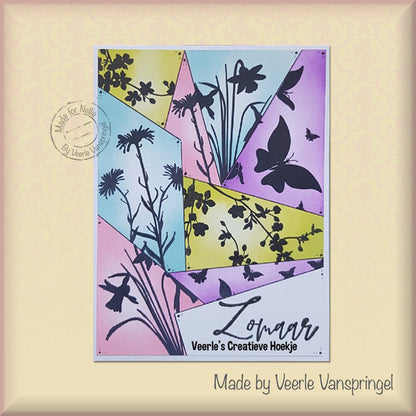 Nellie's Choice Clear Stamp Fairy Tales Flower-1