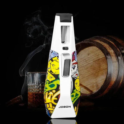 Luxury High-end Safety Lock Fire Integrated Cigar Lighter