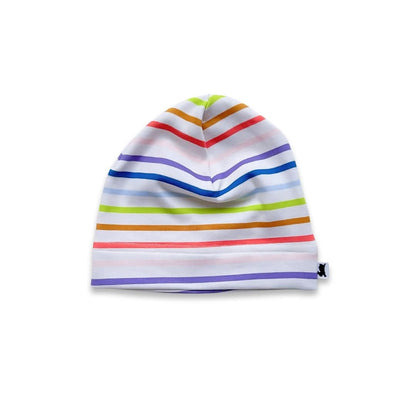 Baby/Kids' Bamboo Beanie | Rainbow Stripe