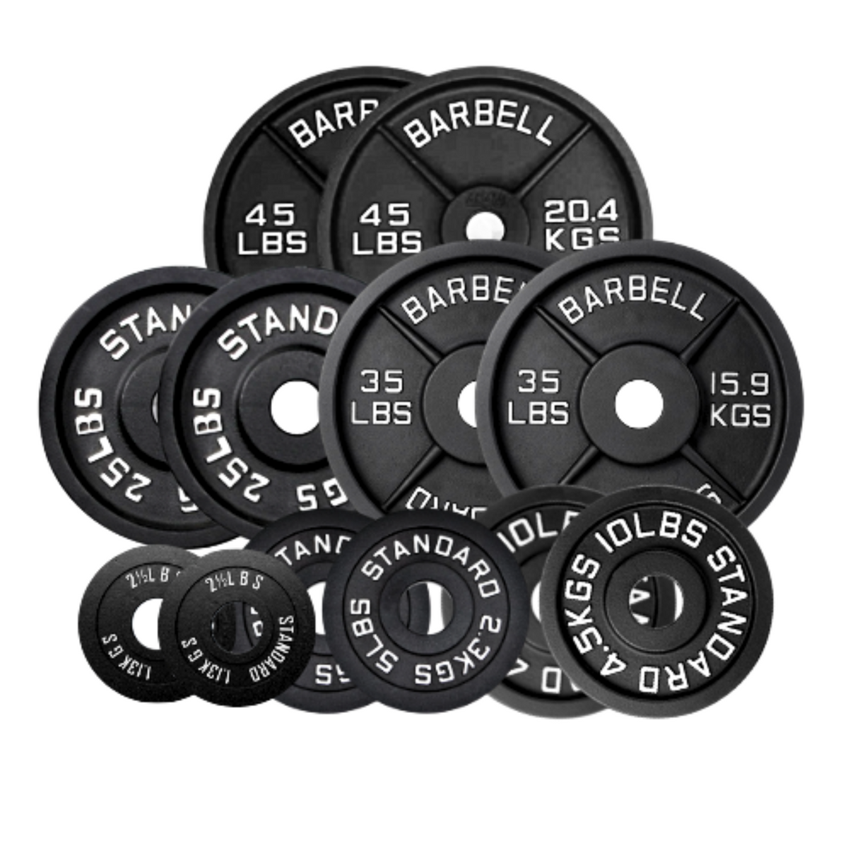 Lots de plaques de poids HAJEX