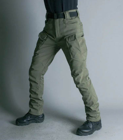 IX7 Shell Tactical Pants Men's Business Shirt Fleece Trousers Pant