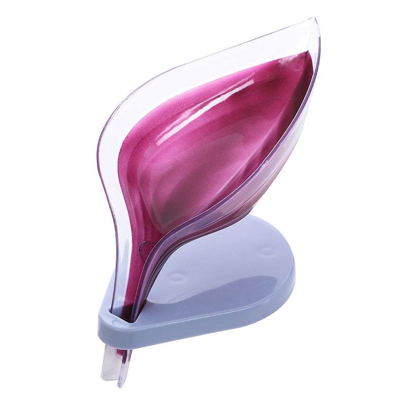 Soap Holder Sink Sponge Drain Box Creative Suction Cup Soap Dish