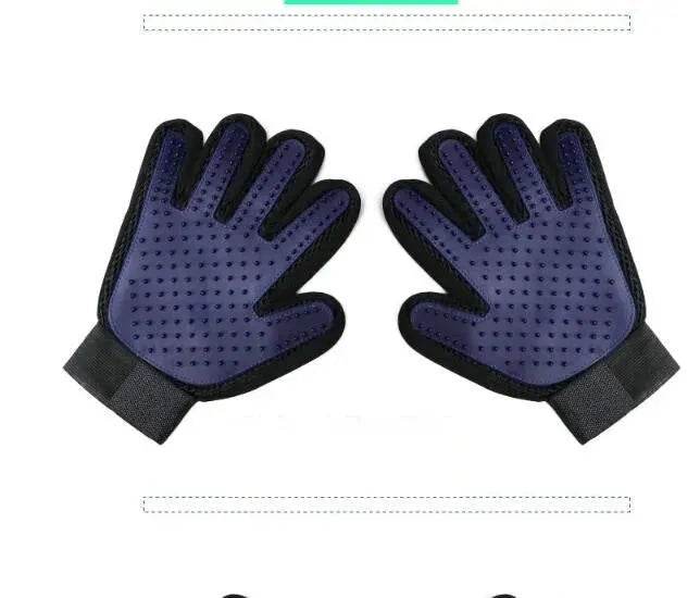 Silicone Pet Hair Removal Glove Comb Pet Grooming Gloves Brush