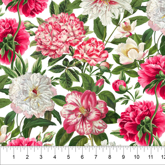 Bloom par Northcott Fabrics - Grande pivoine