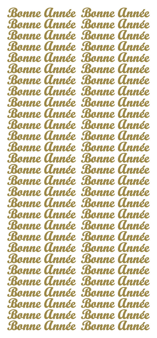 Peel Off Stickers - Bonne Année