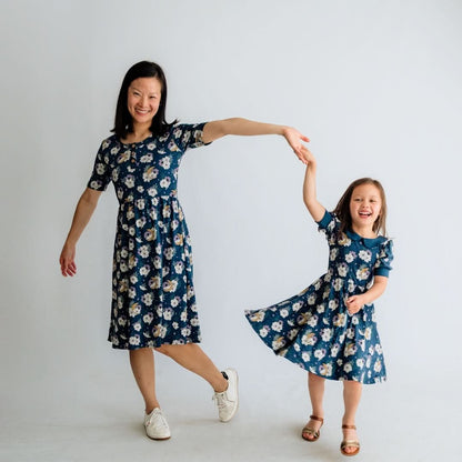 Ladies Bamboo Esme Dress | Celestial Floral