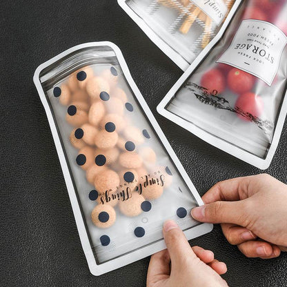 Food Storage Bag Reusable Ziplock Bags Cookie seal Bag