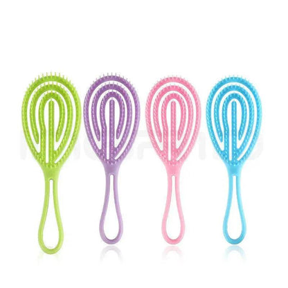 Curly Hair Soft Ribs Massage Comb
