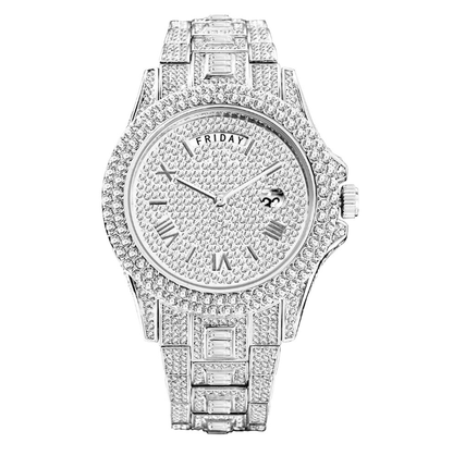 Diamond Studded Luxury Men Watch