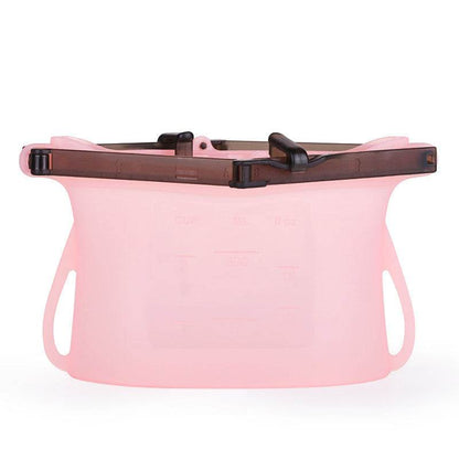 Reusable Silicone Bag Thick vacuum seal bags
