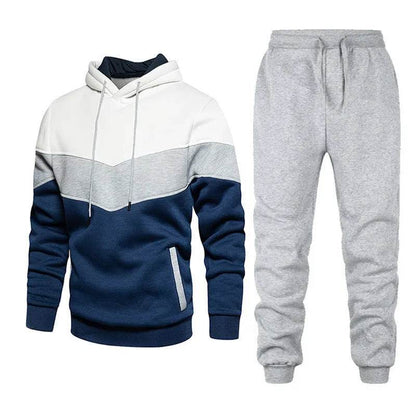 Winter Sweatsuit – Hooded Cotton Blend Sports Set for Men & Women