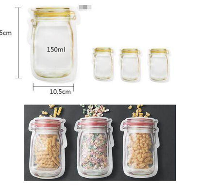 Reusable Snack Bag Biscuit seal Bag