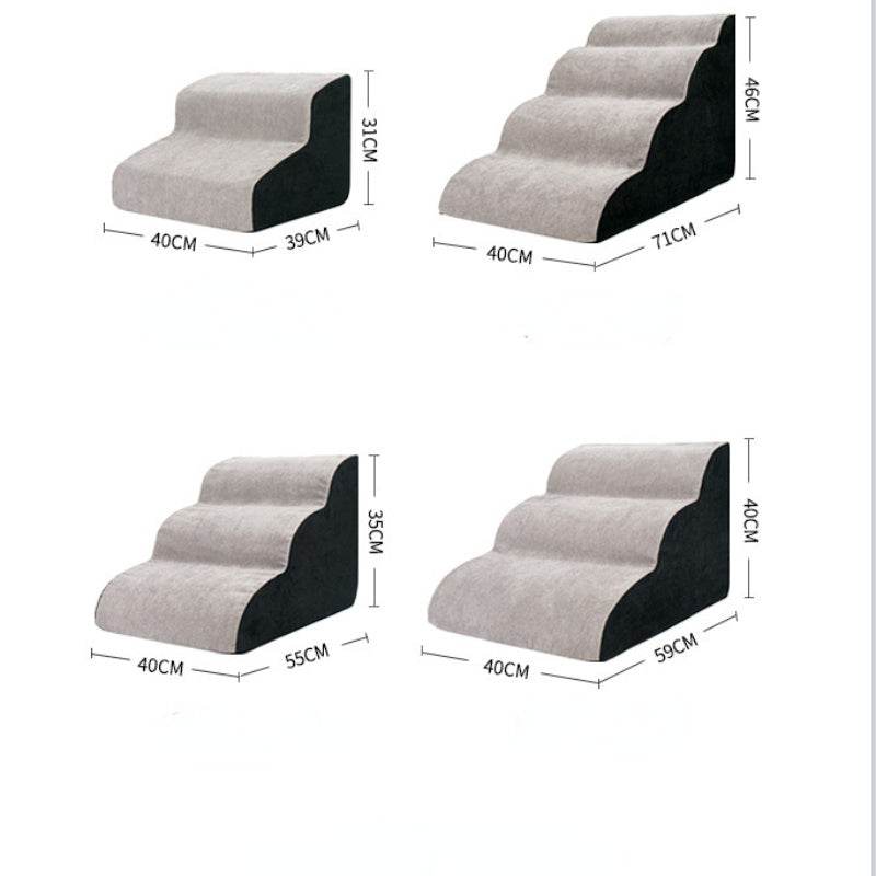 Dog Ramp Stairs for Home – Pet Wave Ramp for Small & Senior Dogs