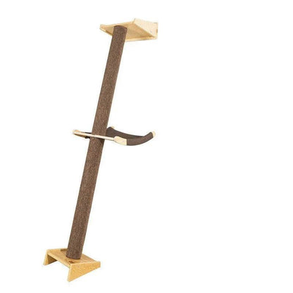 Cadre d'escalade pour grand chat en bois massif Litière pour chat Arbre à chat Étagère à chat simple