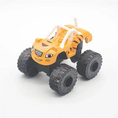 Flame and machine toy car