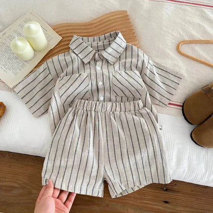 Infant Casual Short Sleeve Suit Two piece for Baby boy