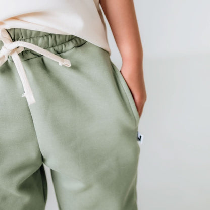 Baby/Kids' Bamboo Fleece Joggers | Terracotta
