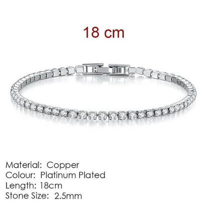 Women Tennis Bracelet