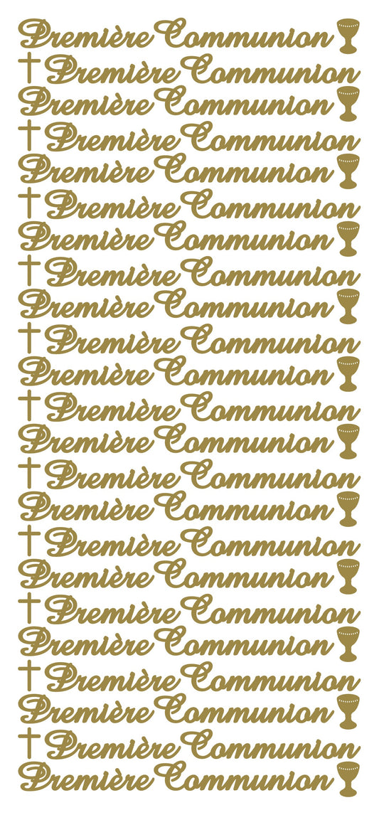Peel Off Stickers - Première Communion