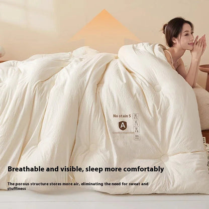 Comfortable Soybean Cellucotton Single Double Duvet Airable Cover Lunch Break Spring Summer Thin Quilt Duvet Insert