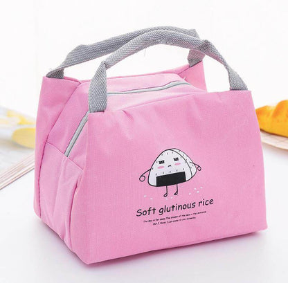 Portable Small Lunch Box Bag – Insulated Tote for Kids & Adults